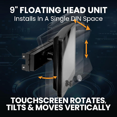 BOSS Audio Elite BCPA9 Wireless Apple CarPlay, Android Auto, Bluetooth Digital multimedia receiver (does not play discs)