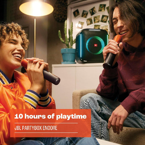 JBL PartyBox Encore 2 Portable Party Speaker with Wireless Mic | JBL Pro Sound & Light Show (OpenBox)