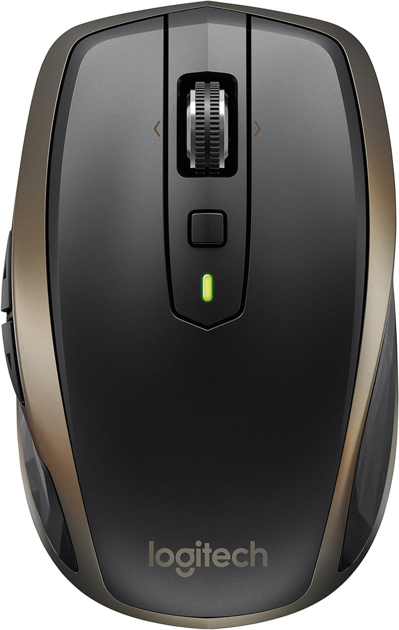 Logitech MX Anywhere 2S Bluetooth Darkfield Mouse - Black NEW