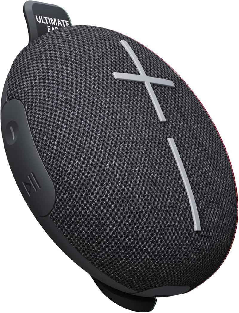 Ultimate Ears MiniRoll Portable Bluetooth Speaker – Waterproof & Compact Gentle Black