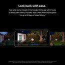 Google Nest Cam Wired Outdoor Security Camera with Floodlight