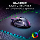 Razer Basilisk V3 X HyperSpeed Customizable Wireless Gaming Mouse: Chroma RGB - 9 Programmable Controls - 285 Hr Battery - Classic Black