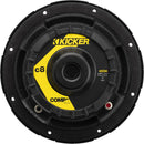 Kicker 43C84 Comp 8-inch (20cm) Subwoofer, 4-Ohm SVC, 100W
