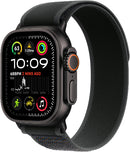 Apple Watch Band - Trail Loop - 49mm - Black - M/L - Black Titanium Finish