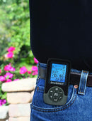 Brookstone Wireless Cooking Thermometer BS201, Remote Temperature Monitoring, Black