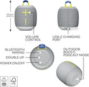 Ultimate Ears WONDERBOOM 4 – Portable Waterproof Bluetooth Speaker with 360° Sound & 14-Hour Battery