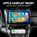 Autoradio Planet Audio P100CPA - Apple CarPlay, Android Auto, simple Din, écran tactile 10,1 pouces, Bluetooth, pas de lecteur CD DVD, récepteur radio AM/FM 