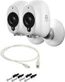 Swann Communications Smart Security Wireless 1080p Camera 2-Pk. - Model Number SWWHD-INTCAMPK2-US ( Open Box )