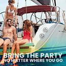 BOSS Audio MCK500WB.6 Marine Receiver & Speaker Package - Weatherproof, Bluetooth Audio, USB, MP3, AM/FM, Aux-in, 6.5 Inch Speakers, Marine Dipole Antenna