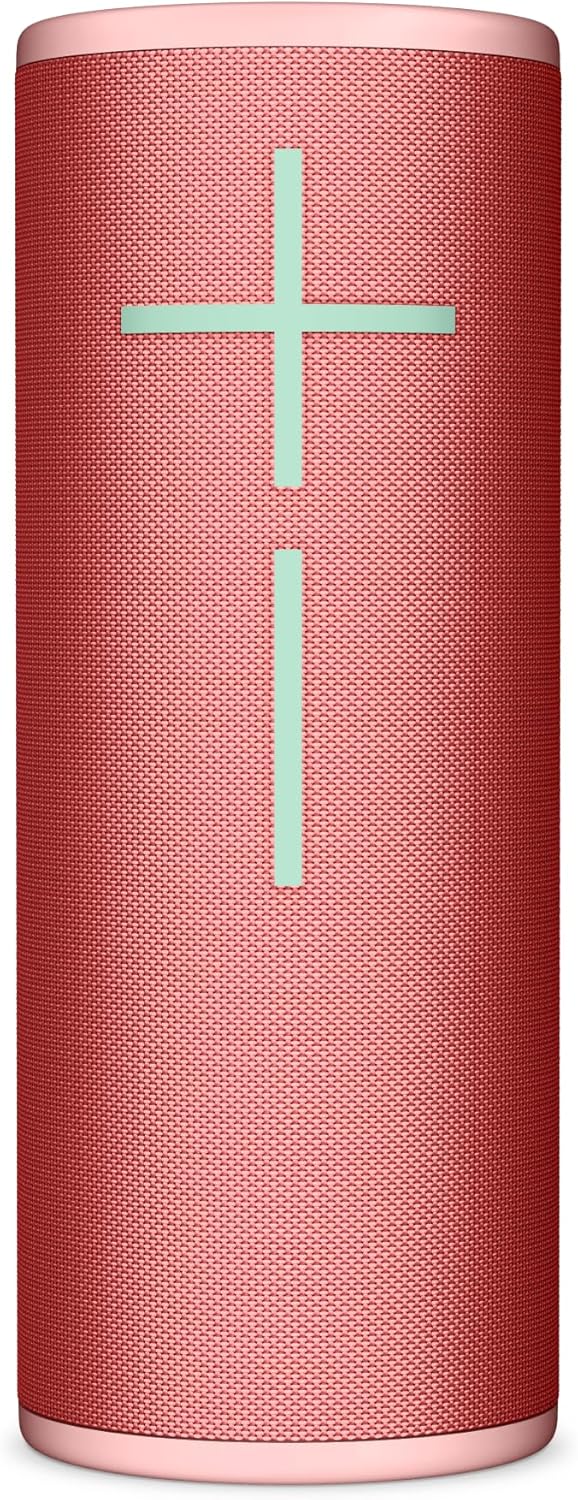 Ultimate Ears MEGABOOM 4 Waterproof Bluetooth Wireless Speaker - Raspberry Red