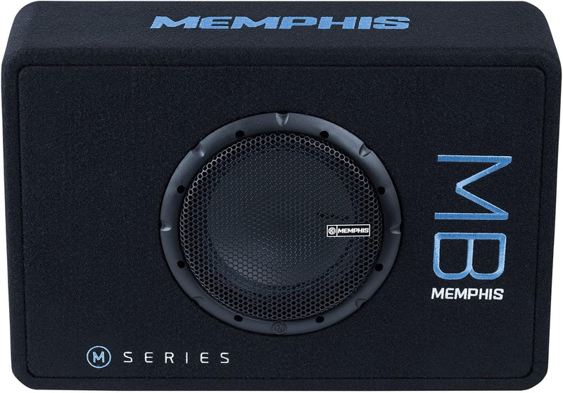 Memphis MBE8S2 8" 350w RMS Loaded Car Subwoofer in Ported Sub Enclosure Box