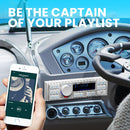 BOSS Audio MCK500WB.6 Marine Receiver & Speaker Package - Weatherproof, Bluetooth Audio, USB, MP3, AM/FM, Aux-in, 6.5 Inch Speakers, Marine Dipole Antenna