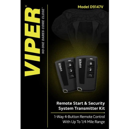 Viper D9147V 1-Way 4-Button Security Transmitter and Remote Starter (D9147V)