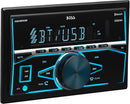BOSS Audio Elite 480BRGB Double Din, Bluetooth, MP3 USB AM/FM Receiver, Multi Color RGB Illumination, Wireless Remote (No CD/DVD Player)