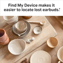 Google Pixel Buds A-Series In-Ear Sound Isolating Truly Wireless Headphones - Clearly White