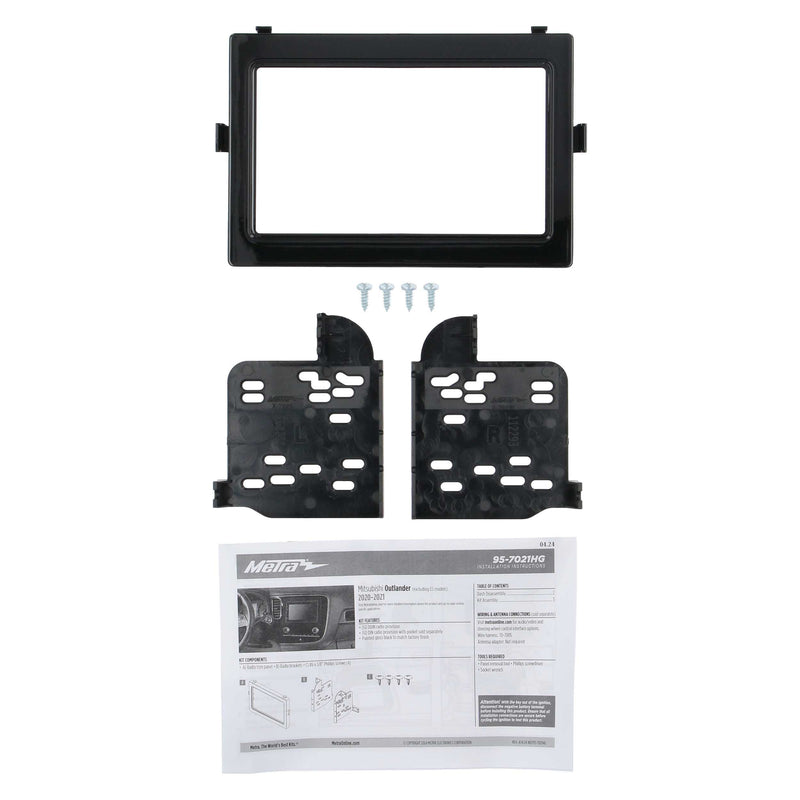 Metra 95-7021HG Mitsubishi Outlander 2020-2021 DDIN Dash Kit