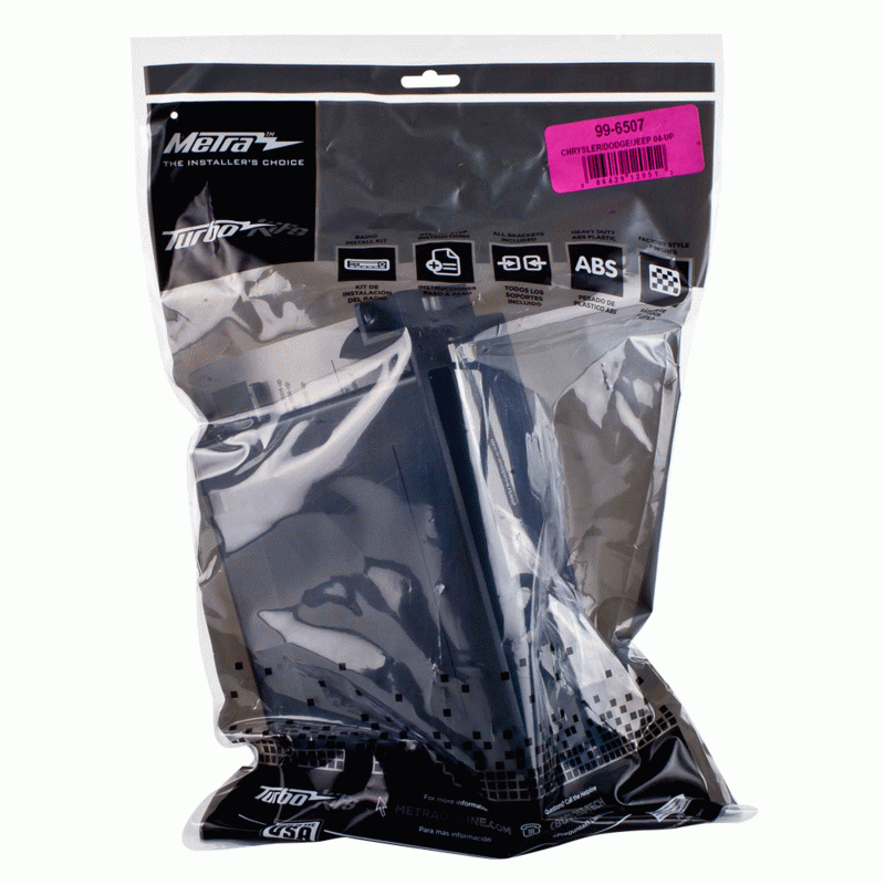 Metra 99-6507 Chrysler/Dodge/Jeep 2004-2010 (without NAV) Stereo Installation Kit