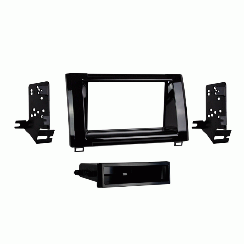 Metra 99-8246HG High Gloss DIN/Double Din Dash Kit for Toyota Tundra 2014-2021