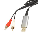 Accele AUX / RCA to USB Audio Input (Universal)