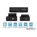 BlackVue DR970X-BOX-2CHIRPLUS 2-Channel 4K Front + 1080P Interior Dash Cam with Hidden Box Unit & 64GB MicroSD Card (DR970XBOX2CHIRPLUS64)