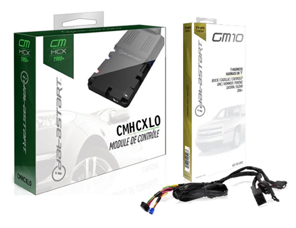 iDatastart CMHCXL0 & ADS-THR-GM13 Digital remote start system with T-HARNESS Bundle