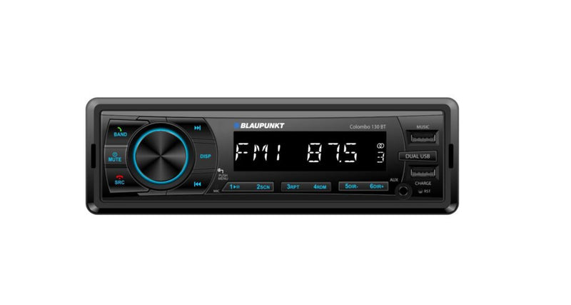 Blaupunkt - COLUMBO130BT SDin Mechless Receiver (USB / AUX / Bluetooth)