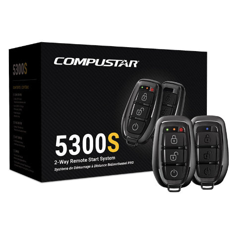 Compustar CS5300-S 2-way Remote Start and Keyless Entry System with 3000-ft Range