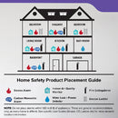 Kidde DETECT Combination Smoke & Carbon Monoxide Alarm, Hardwired with AA Backup Battery and Voice Alerts 30CUAR-VCA