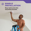 Kidde DETECT Combination Smoke & Carbon Monoxide Alarm, with 10-Year Backup Battery and Voice Alerts