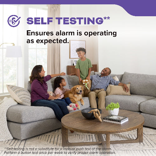 Kidde DETECT Combination Smoke & Carbon Monoxide Alarm, Hardwired with AA Backup Battery and Voice Alerts 30CUAR-VCA