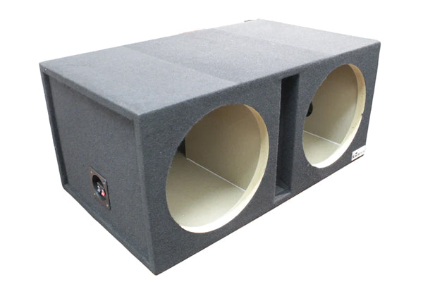 King Boxes D12V Universal Dual 12” Single ported Subwoofer Enclosure