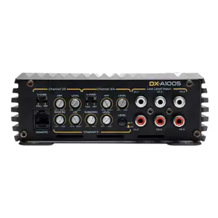 DB Drive DX-A1005 DX Amplifier (4 x 80W + 1 x 200W Rated - Class D 5-Channel)
