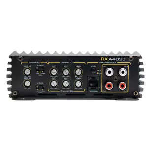 DB Drive DX-A4090 DX Amplifier (4 x 80W Rated - Class D 4-Channel)