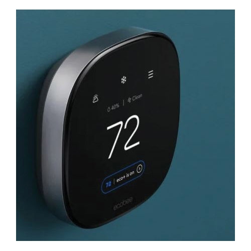 Ecobee PREMIUM Wi-Fi Programmable Smart Thermostat, 2H/2C or 4H/2C with Voice Control - EB-STATE6PC-01