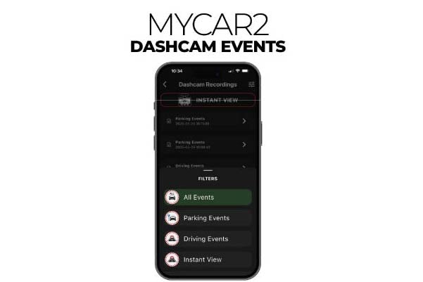 Thinkware F790AIR 2-Channel Dual Camera Dashcam, Compatible with MyCar2