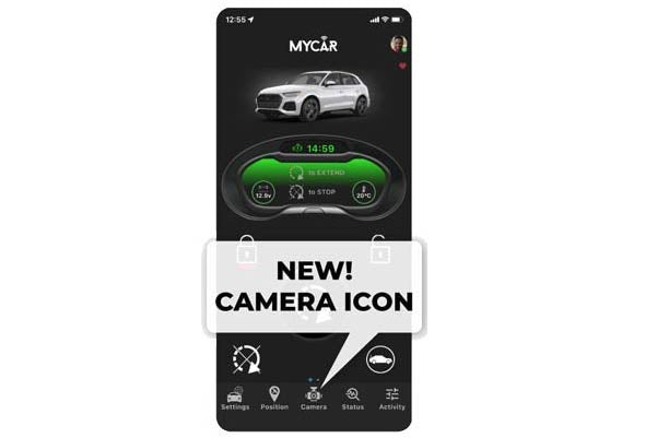 Thinkware F790AIR 2-Channel Dual Camera Dashcam, Compatible with MyCar2