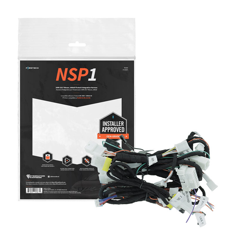 FTI T-Harness for Nissan and Infiniti PTS Models 2009 to 2017 FTI-NSP1