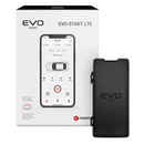 EVO Start LTE-USA device packaging with remote control and Fortec logo on a white background