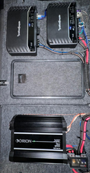 Travail Amplificateur et caisson de basses 2 heures