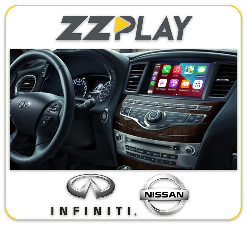 ZZ-2 IT2-INF-Q70 Wireless CarPlay and Android Auto Interface For 2014-2019 Infiniti QX60 and Q70 with factory NAV