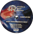 Power Pro Audio 8 gauge High Performance Power Cable POW-08-1 (Sold by Foot) Black