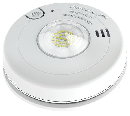 First Alert SA7020BSLA Hardwired Smoke and Strobe Alarm