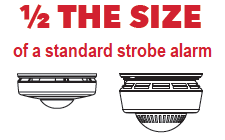 First Alert SA7020BSLA Hardwired Smoke and Strobe Alarm