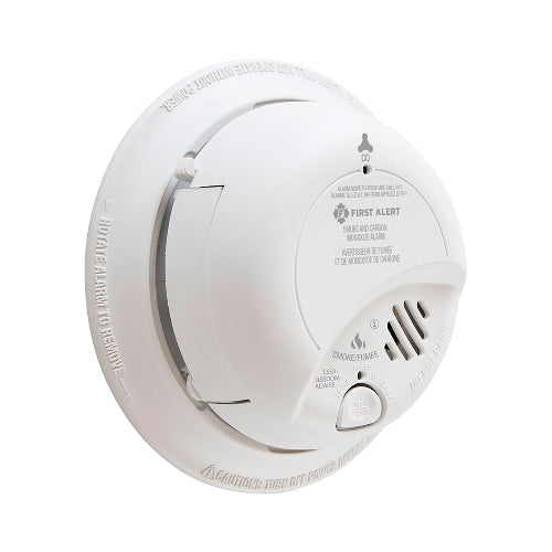 BRK First Alert SC9120LBLA Hardwire Smoke/Carbon Monoxide Alarm 10 Year Battery