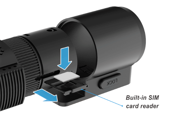 Blackvue DR750X-2CH-LTEPLUS-32S 2-Channel/Dual Camera 32GB Dashcam