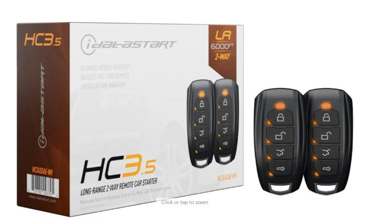 iDatastart HC3452A All-In-One 2-Way Remote Starter 6000 Feet Range