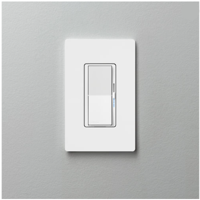 Lutron Diva Smart Dimmer Switch for Caseta Smart Lighting (DVRF-6L-WH-RC)