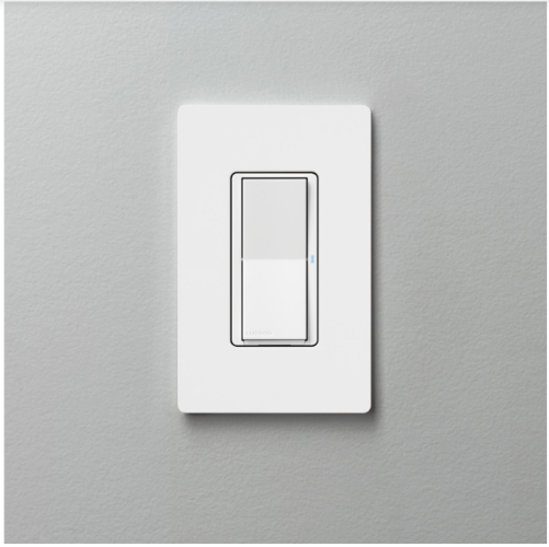 Lutron Claro Smart Switch for Caseta Smart Lighting (DVRF-5NS-WH-RC)