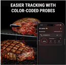 ThermoPro TP980W TempSpike Wi-Fi/Bluetooth Wireless Smart Digital Meat Thermometer - Black