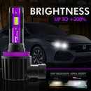 BPS Lighting H8 / H9 / H11 UltraV Series LED Headlight Bulbs 10000 Lumens